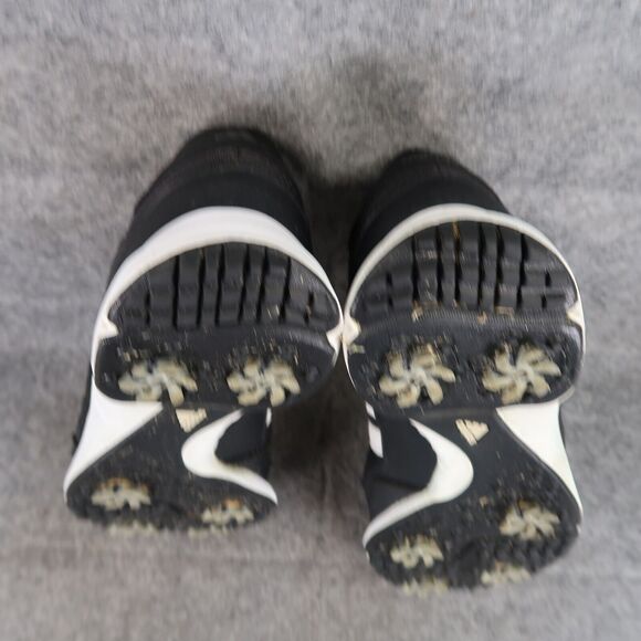 Adidas Shoes Mens 7 Golf Sneaker Tech Response Sport Athletic Black White Spiked main image 6